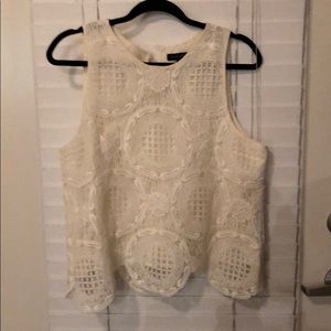 Gorgeous banana republic crocheted top.